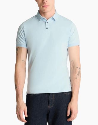 Remus Uomo Mens Remus Uomo Polo Shirt Skyway - Size: 42