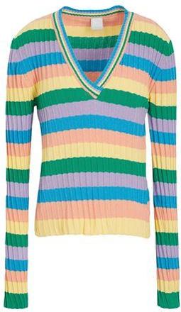 8 by YOOX ORGANIC COTTON V-NECK SWEATER