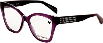 Karl Lagerfeld Womens 53 mm Purple Opticals