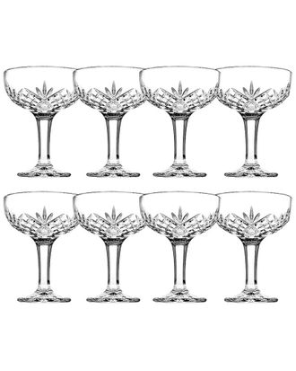 Godinger Set of 8 Dublin Champagne Coupes
