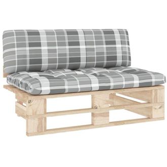 vidaXL Divano Centrale Giardino su Pallet in Legno di Pino Impregnato vidaXL