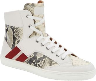 Bally snakeskin sneakers on sale