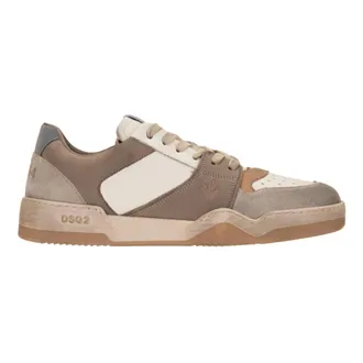 Dsquared2 Sneakers - Heren - Schoenen - Beige - Maat: 42 EU Leer