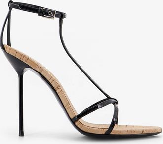 PARIS TEXAS Sandali Lidia in pelle e sughero - PARIS TEXAS - gender_Woman