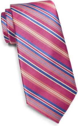 Ted Baker Culpeper Twill Paisley Silk Blend Tie in Pink at Nordstrom Rack