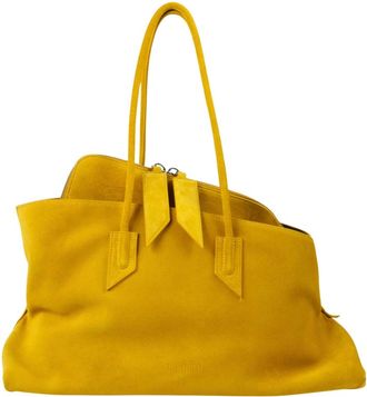 The Attico Top Handle La Passeggiata Medium - - Bags - Donna - Giallo - ONE SIZE