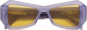 Retro Superfuture TEMPIO HENTAI 3G2 Womens Sunglasses Purple Size 53