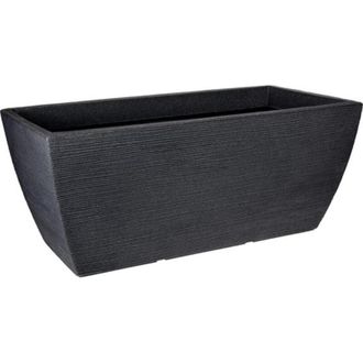 Progarden Jardinera Resina Antracita 80x40 Cm