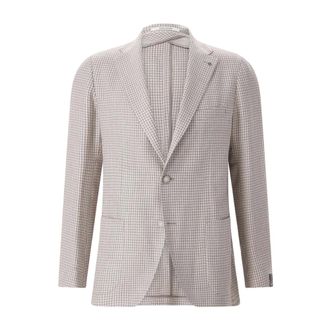 Tagliatore Heren, Jassen, Beige, Maat: XL Zijde