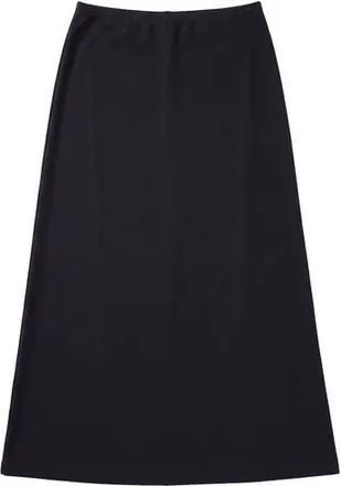 Monte Carlo Elastic Waist Side Tag Pull-On Skirt in Black at Nordstrom, Size 10
