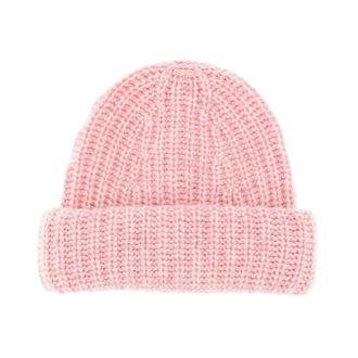 Lisa Yang Stockholm Beanie - Dames - Hoeden - Roze - S - Kasjmier - Accessoires
