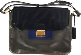 Miu Miu Pre-owned Womens Miu Miu Flap Shoulder Bag in Multicolor Leather - Multicolour - One Size