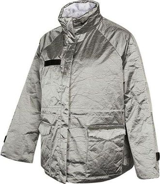 Nike (WMNS) AS W Nike Sportswear TF Turf REVIVAL SHINE JKT Jacket GREY HAZE DD4647-013