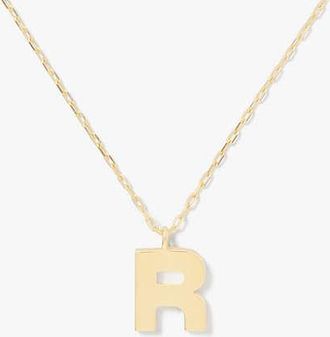 Kate Spade New York Kate Spade Fine Love Letter R Initial Pendant
