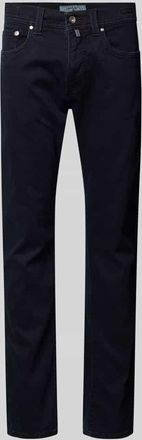 Pierre Cardin Tapered Fit Jeans mit Label-Detail Modell Lyon in Dunkelblau, Größe 32/30