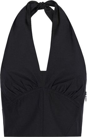 Andamane Winona Halter Top - Black