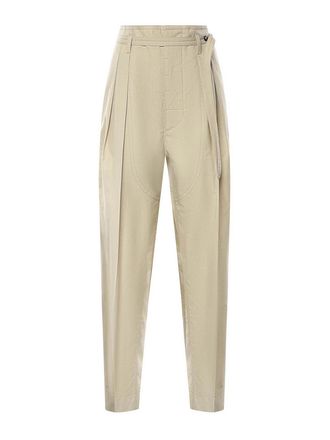 Bottega Veneta Lightweight Cotton And Wool Trousers