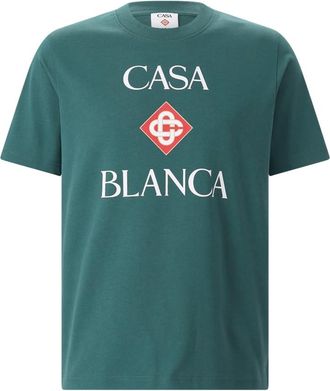 Casablanca Hombre, Camisetas, Verde, Talla: L