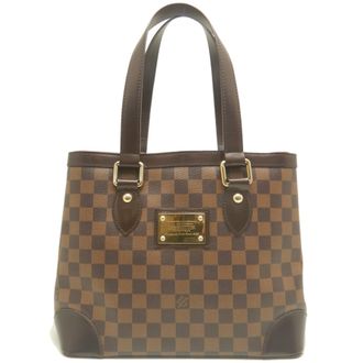 Louis Vuitton Brown Ebene Damier Canvas Tote Bag (Pre-Owned)