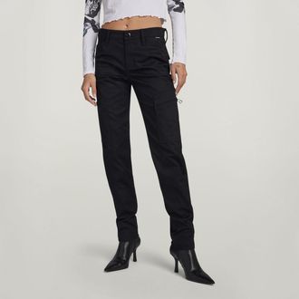 G-Star Cargo Broek Slim - Zwart - Dames