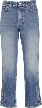 Paco Rabanne Cropped Jeans - Dames - Cropped Jeans - Blauw - W26 - Jeans