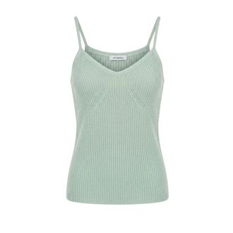 Malo Maglia Scollo a V - - Knitwear - Donna - Verde - S