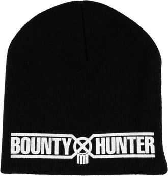 SUPREME x Bounty Hunter ribbed beanie - unisex - Acrylic - One Size - Black