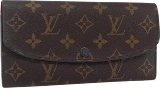 Louis Vuitton Pre-owned Wallets, female, Brown, Size: ONE SIZE Pre-owned Canvas Wallet