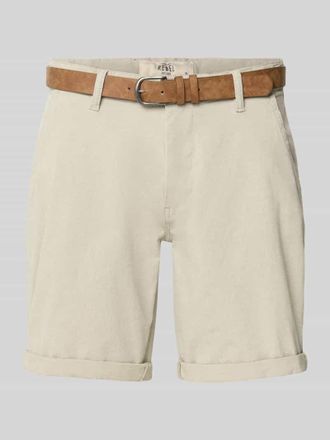 Redefined Rebel Bermudas mit G&uuml;rtel und Eingrifftaschen Modell NEBRASKA in Lind, Gr&ouml;&szlig;e XXL