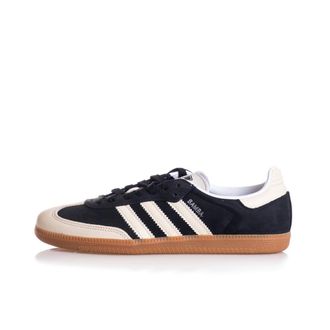 adidas Originals adidas Samba OG Woman, Core Black Wonder White Silver Metallic, 6.5 UK