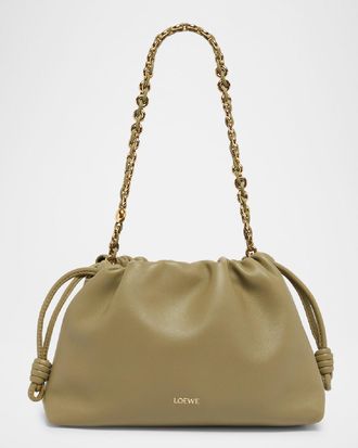 Loewe Flamenco Small Shoulder Bag in Napa Leather