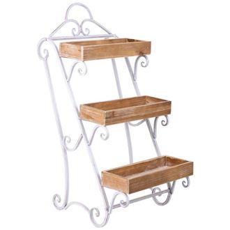 Wanderlust Deco Estanter&iacute;a marr&oacute;n, 40x49x86h cm