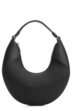 Mango Faux Leather Shoulder Bag in Black at Nordstrom