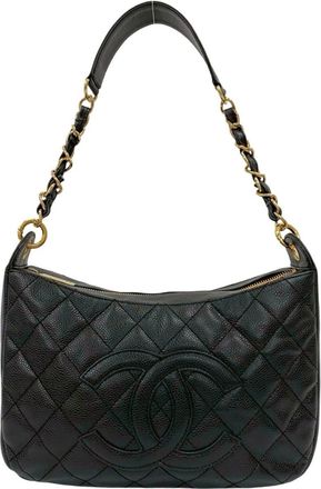 Chanel Grained Calfskin Handbag Shoulder Bag (Pre-Owned)