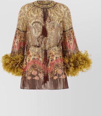 Valentino Garavani silk paisley blouse