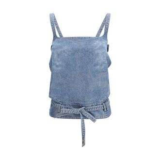 Diesel Blue Denim Womens Shirt