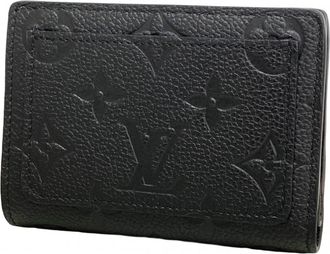 Louis Vuitton Noir Wallet (Bi-Fold) (Pre-Owned)