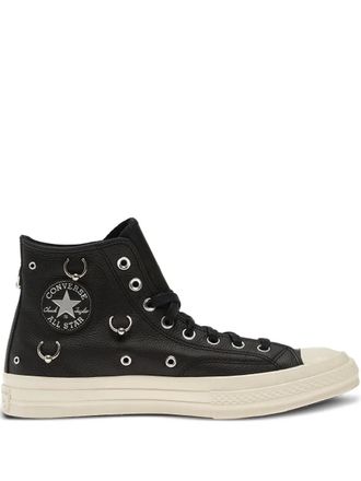 Converse Chuck 70 Hi eyelet-detail sneakers - Zwart