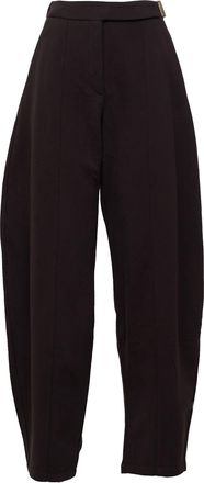 Sportmax Hobby Regular Fit Brushed Cotton Jersey Sweatpants