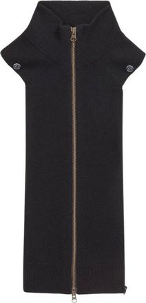 Veronica Beard Dickey Layer Uptown in Lana Merino e Cashmere - - Accessories - Donna - Nero - ONE SIZE