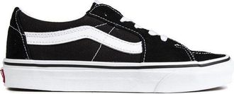 Vans Childrens Unisex Sk8-low Trainers - Black Suede - Size UK 4