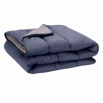 Colchones Aznar N&oacute;rdico De Fibra Bicolor De 300 Gr/m&sup2; Gris - Cama 135/140 (220x220)