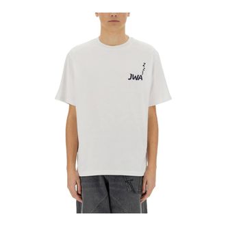 J.W.Anderson Heren, Tops, Wit, Maat: XL Katoen