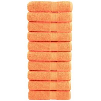 vidaXL Toallas De Ba&ntilde;o Solund 10 Unidades 100x150 Cm 600 Gsm Vidaxl