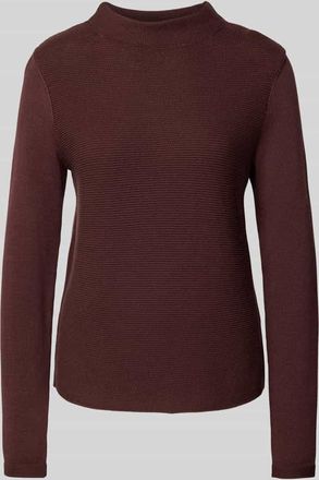 Marc O'Polo Regular Fit Strickpullover aus reiner Baumwolle in Bordeaux, Größe XXL