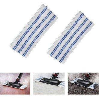 OEM Set Di 2 Panni In Microfibra Compatibili Con Vaporetto Kit Vaporflexi Brush Eco Pro 3.0 E Trimec