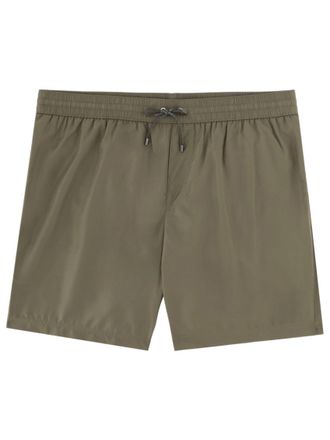 Dolce & Gabbana Green Solid Swimwear
