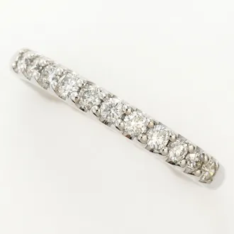 C&A White Gold White Gold (18K) Band Ring (Pre-Owned)
