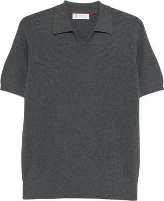 Brunello Cucinelli Hombre, Camisetas, Gris, Talla: L