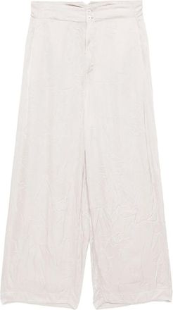 Transit Par-Such Pantaloni a gamba ampia - Toni neutri